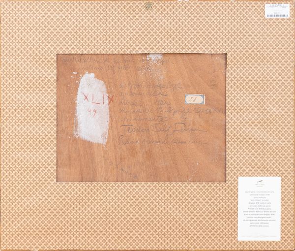 TEODORO WOLF FERRARI : Colline verso Tripoli  - Asta Arte moderna e contemporanea - Associazione Nazionale - Case d'Asta italiane