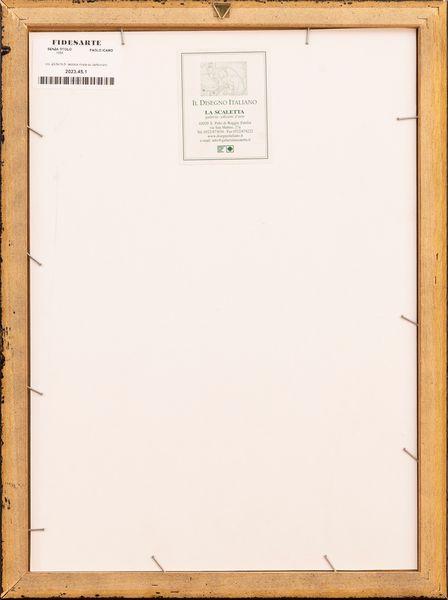 Paolo Icaro : senza titolo  - Asta Arte moderna e contemporanea - Associazione Nazionale - Case d'Asta italiane