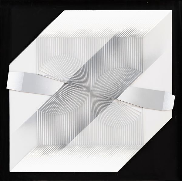 ALBERTO  BIASI : Idolo. Guardo dentro: � fuori il cubo  - Asta Arte moderna e contemporanea - Associazione Nazionale - Case d'Asta italiane