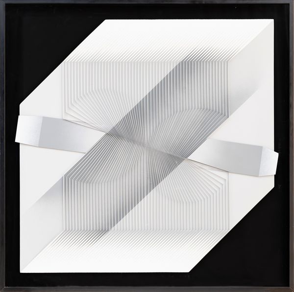 ALBERTO  BIASI : Idolo. Guardo dentro: � fuori il cubo  - Asta Arte moderna e contemporanea - Associazione Nazionale - Case d'Asta italiane