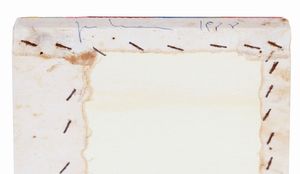 ALIGHIERO BOETTI : Il silenzio � d'oro  - Asta Arte moderna e contemporanea - Associazione Nazionale - Case d'Asta italiane