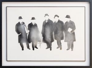 MARIO SCHIFANO : senza titolo  - Asta Arte moderna e contemporanea - Associazione Nazionale - Case d'Asta italiane