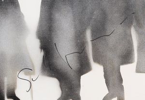 MARIO SCHIFANO : senza titolo  - Asta Arte moderna e contemporanea - Associazione Nazionale - Case d'Asta italiane