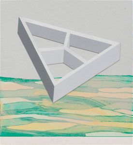 LUCIO DEL PEZZO : senza titolo  - Asta Arte moderna e contemporanea - Associazione Nazionale - Case d'Asta italiane