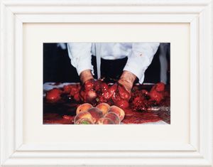 Hermann Nitsch : Santa Lucia 77. Blut. Opfer. Operation.  - Asta Arte moderna e contemporanea - Associazione Nazionale - Case d'Asta italiane