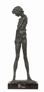 AUGUSTO MURER - Ragazzo con drappo