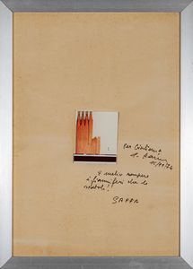 RAYMOND  HAINS : Saffa  - Asta Arte moderna e contemporanea - Associazione Nazionale - Case d'Asta italiane