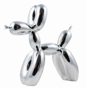 JEFF  KOONS (After) - Balloon Dog (SIlver)