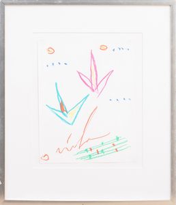 NICOLA  DE MARIA : Regno dei fiori  - Asta Arte moderna e contemporanea - Associazione Nazionale - Case d'Asta italiane