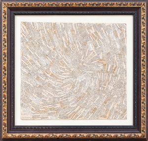 Arturo Carmassi : Il deserto  - Asta Arte moderna e contemporanea - Associazione Nazionale - Case d'Asta italiane