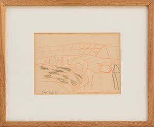 GASTONE  NOVELLI : Olympia � vera... (viaggio in Grecia)  - Asta Arte moderna e contemporanea - Associazione Nazionale - Case d'Asta italiane