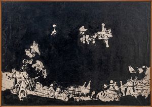 ZORAN PETROVIC : senza titolo  - Asta Arte moderna e contemporanea - Associazione Nazionale - Case d'Asta italiane