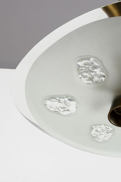 INGRAND MAX (1908 - 1969) : Lampada a sospensione 1748 per Fontana Arte  - Asta DESIGN E ARTI DECORATIVE DEL NOVECENTO Tradizionale - Associazione Nazionale - Case d'Asta italiane