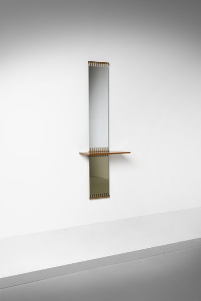 SOTTSASS ETTORE (1917 - 2007) : Specchio per Santambrogio & De Berti  - Asta DESIGN E ARTI DECORATIVE DEL NOVECENTO Tradizionale - Associazione Nazionale - Case d'Asta italiane