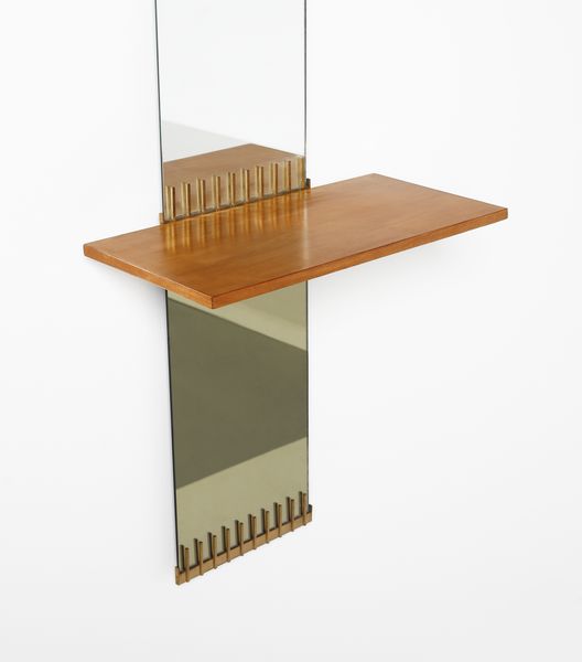 SOTTSASS ETTORE (1917 - 2007) : Specchio per Santambrogio & De Berti  - Asta DESIGN E ARTI DECORATIVE DEL NOVECENTO Tradizionale - Associazione Nazionale - Case d'Asta italiane