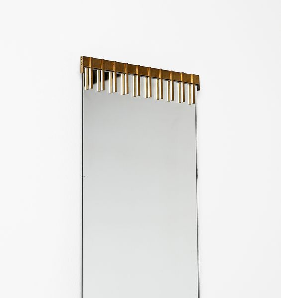 SOTTSASS ETTORE (1917 - 2007) : Specchio per Santambrogio & De Berti  - Asta DESIGN E ARTI DECORATIVE DEL NOVECENTO Tradizionale - Associazione Nazionale - Case d'Asta italiane