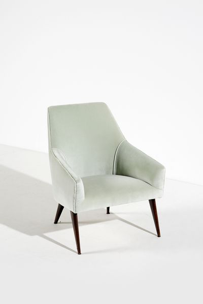 PONTI GIO (1891 - 1979) : Coppia di poltrone  - Asta DESIGN E ARTI DECORATIVE DEL NOVECENTO Tradizionale - Associazione Nazionale - Case d'Asta italiane