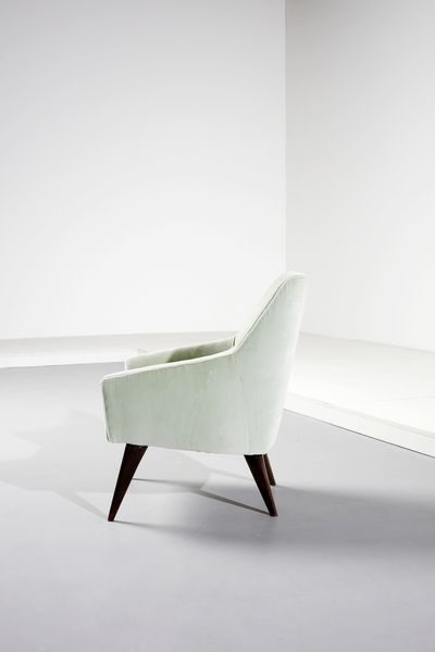 PONTI GIO (1891 - 1979) : Coppia di poltrone  - Asta DESIGN E ARTI DECORATIVE DEL NOVECENTO Tradizionale - Associazione Nazionale - Case d'Asta italiane