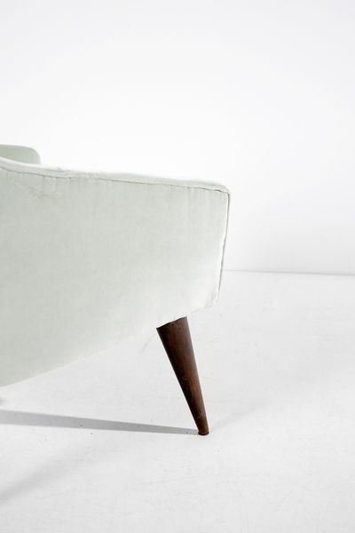 PONTI GIO (1891 - 1979) : Coppia di poltrone  - Asta DESIGN E ARTI DECORATIVE DEL NOVECENTO Tradizionale - Associazione Nazionale - Case d'Asta italiane