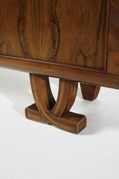 BUFFA PAOLO (1903 - 1970) : attribuito. Credenza  - Asta DESIGN E ARTI DECORATIVE DEL NOVECENTO Tradizionale - Associazione Nazionale - Case d'Asta italiane