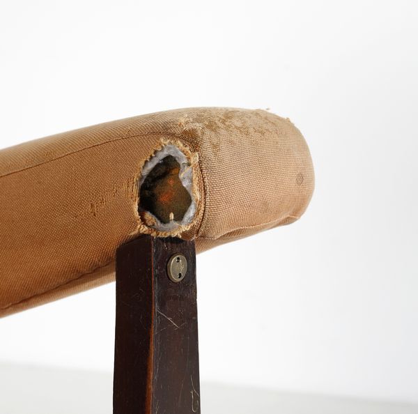 ALBINI FRANCO (1905 - 1977) : Poltrona Fiorenza per Poggi  - Asta DESIGN E ARTI DECORATIVE DEL NOVECENTO Tradizionale - Associazione Nazionale - Case d'Asta italiane