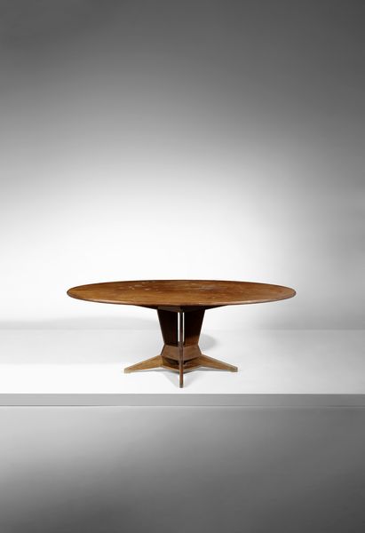 ALBINI FRANCO (1905 - 1977) : Tavolo da pranzo per Poggi  - Asta DESIGN E ARTI DECORATIVE DEL NOVECENTO Tradizionale - Associazione Nazionale - Case d'Asta italiane