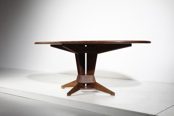ALBINI FRANCO (1905 - 1977) : Tavolo da pranzo per Poggi  - Asta DESIGN E ARTI DECORATIVE DEL NOVECENTO Tradizionale - Associazione Nazionale - Case d'Asta italiane