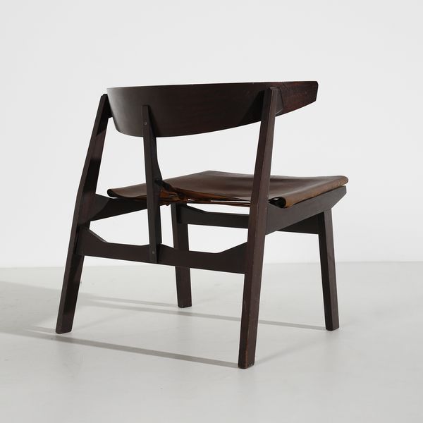 GIUSEPPE ZAMERINI : Coppia di poltrone per M.I.M Roma  - Asta DESIGN E ARTI DECORATIVE DEL NOVECENTO Tradizionale - Associazione Nazionale - Case d'Asta italiane