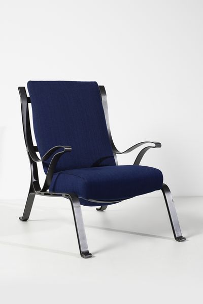 CACCIA DOMINIONI LUIGI (n. 1913) : Coppia di poltrone per Azucena  - Asta DESIGN E ARTI DECORATIVE DEL NOVECENTO Tradizionale - Associazione Nazionale - Case d'Asta italiane