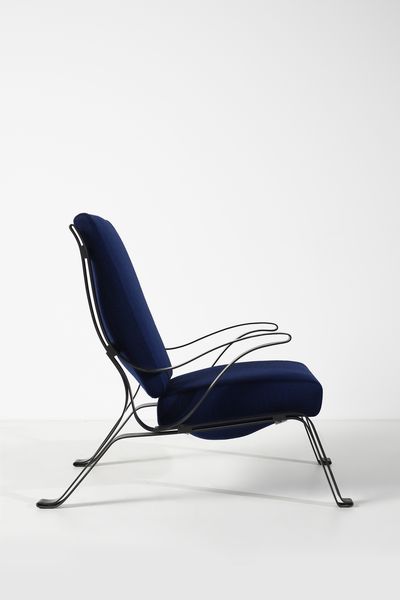 CACCIA DOMINIONI LUIGI (n. 1913) : Coppia di poltrone per Azucena  - Asta DESIGN E ARTI DECORATIVE DEL NOVECENTO Tradizionale - Associazione Nazionale - Case d'Asta italiane