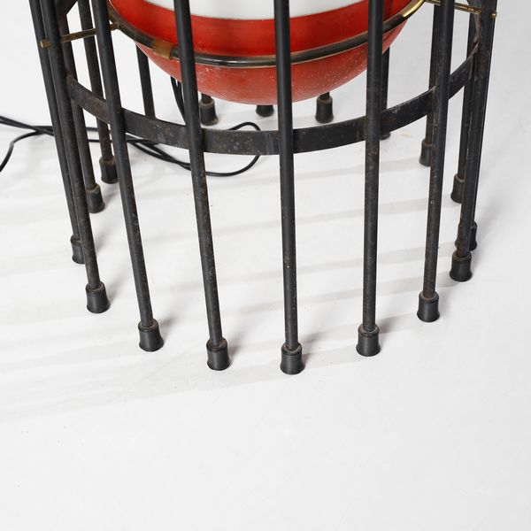 BROTTO ANGELO (1914 - 2002) : Lampada da terra per Esperia  - Asta DESIGN E ARTI DECORATIVE DEL NOVECENTO Tradizionale - Associazione Nazionale - Case d'Asta italiane