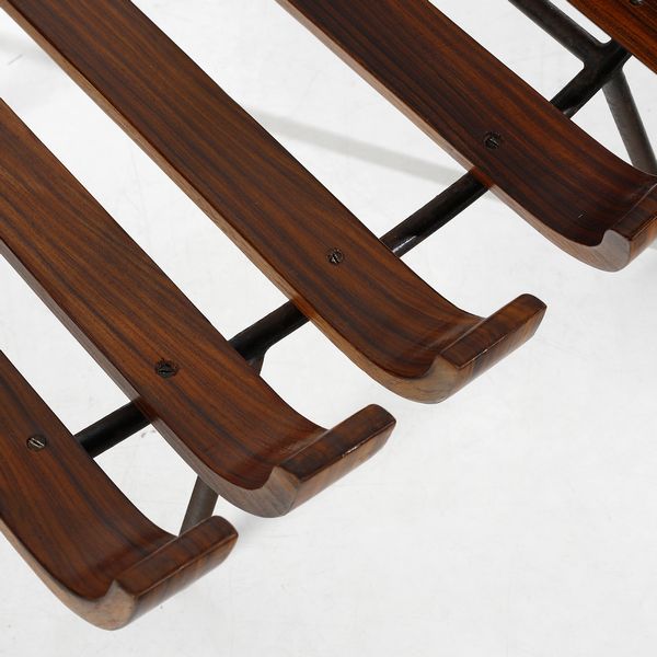 CARLO HAUNER (1927-1997) & MARTIN EISLER (1913-1977) : Coppia di poltrone Costela per Forma Moveis  - Asta DESIGN E ARTI DECORATIVE DEL NOVECENTO Tradizionale - Associazione Nazionale - Case d'Asta italiane