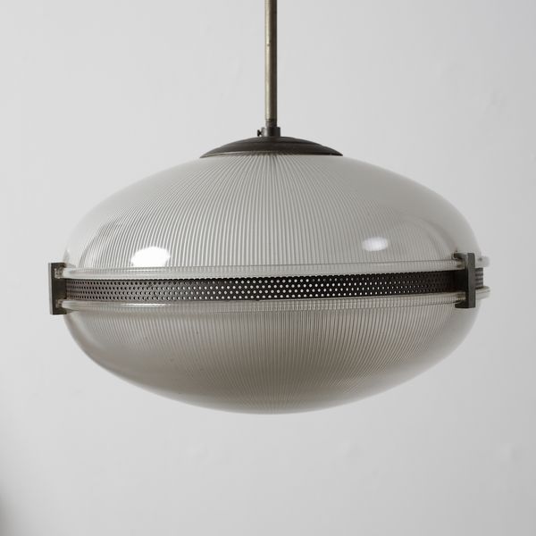 AGNOLI TITO (1931 - 2012) : Coppia lampade a sospensione per O-Luce  - Asta DESIGN E ARTI DECORATIVE DEL NOVECENTO Tradizionale - Associazione Nazionale - Case d'Asta italiane