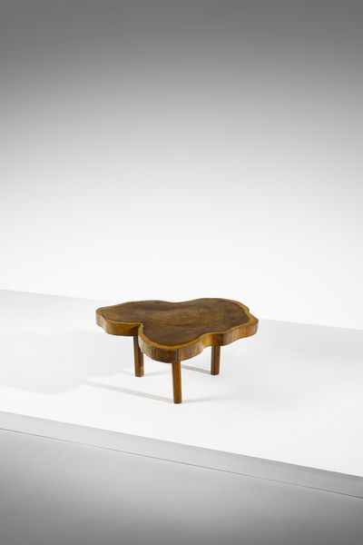 ZANINE CALDAS JOSE' (1919 - 2001) : Tavolino da salotto  - Asta DESIGN E ARTI DECORATIVE DEL NOVECENTO Tradizionale - Associazione Nazionale - Case d'Asta italiane