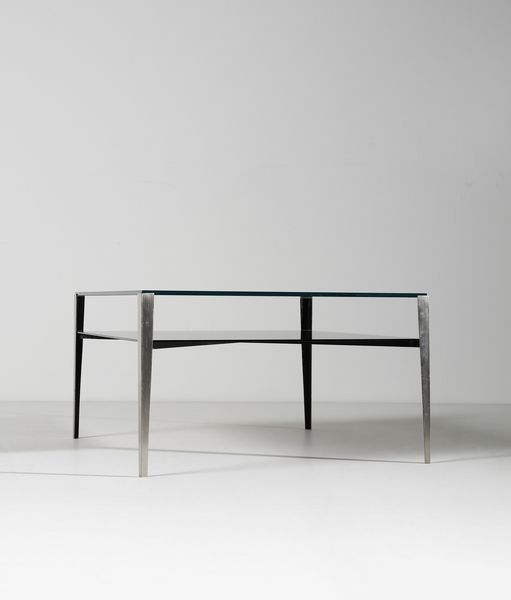 INGRAND MAX (1908 - 1969) : Coppia di tavolini da salotto  - Asta DESIGN E ARTI DECORATIVE DEL NOVECENTO Tradizionale - Associazione Nazionale - Case d'Asta italiane