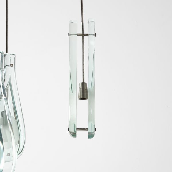 INGRAND MAX (1908 - 1969) : Lampada a sospensione 2338 per Fontana Arte  - Asta DESIGN E ARTI DECORATIVE DEL NOVECENTO Tradizionale - Associazione Nazionale - Case d'Asta italiane