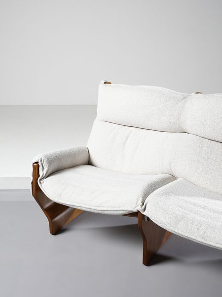 BORSANI OSVALDO (1911 - 1985) : Divano Canada per Tecno  - Asta DESIGN E ARTI DECORATIVE DEL NOVECENTO Tradizionale - Associazione Nazionale - Case d'Asta italiane