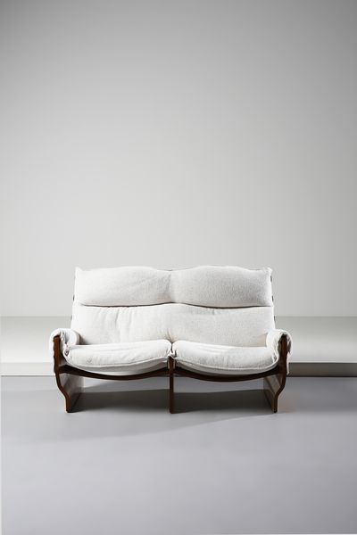 BORSANI OSVALDO (1911 - 1985) : Divano Canada per Tecno  - Asta DESIGN E ARTI DECORATIVE DEL NOVECENTO Tradizionale - Associazione Nazionale - Case d'Asta italiane