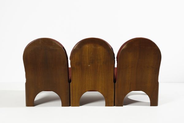 AULENTI GAE (1927 - 2012) : Divano Arcate per Poltronova  - Asta DESIGN E ARTI DECORATIVE DEL NOVECENTO Tradizionale - Associazione Nazionale - Case d'Asta italiane
