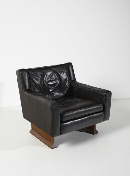 ALBINI FRANCO (1905 - 1977) : Divano con poltrona DV33 per Poggi  - Asta DESIGN E ARTI DECORATIVE DEL NOVECENTO Tradizionale - Associazione Nazionale - Case d'Asta italiane