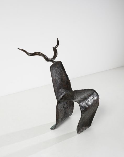 MATTA ROBERTO SEBASTIAN ANTONIO (1911 - 2002) : Seggiola con corna lunghe  - Asta DESIGN E ARTI DECORATIVE DEL NOVECENTO Tradizionale - Associazione Nazionale - Case d'Asta italiane