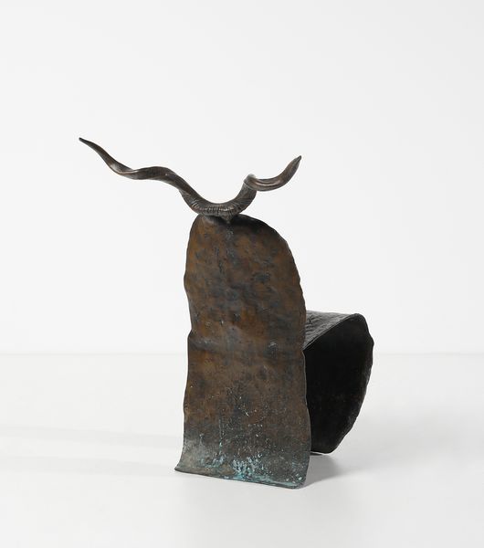 MATTA ROBERTO SEBASTIAN ANTONIO (1911 - 2002) : Seggiola con corna lunghe  - Asta DESIGN E ARTI DECORATIVE DEL NOVECENTO Tradizionale - Associazione Nazionale - Case d'Asta italiane