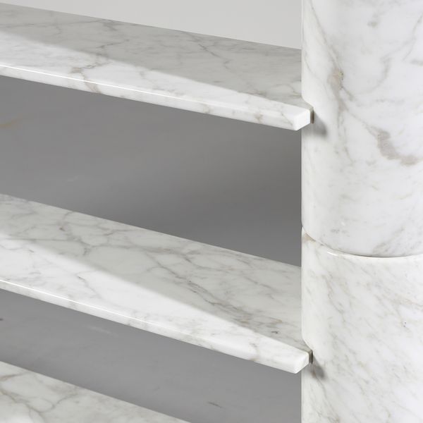 MANGIAROTTI ANGELO (1921 - 2012) : Libreria Loico per Skipper (FUCINA)  - Asta DESIGN E ARTI DECORATIVE DEL NOVECENTO Tradizionale - Associazione Nazionale - Case d'Asta italiane