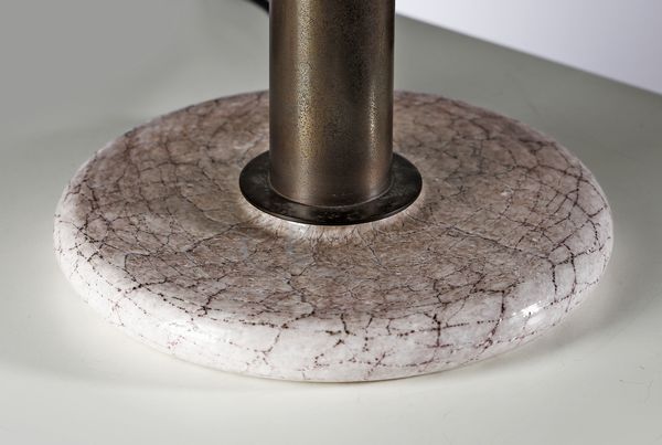 DIAZ DE SANTILLANA LUDOVICO (1931 - 1989) : Lampada da tavolo per Venini  - Asta DESIGN E ARTI DECORATIVE DEL NOVECENTO Tradizionale - Associazione Nazionale - Case d'Asta italiane