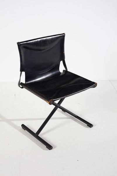 SCARPA AFRA (1937 -2011) & TOBIA (n. 1935) : Sei sedie Bisante S1 per Goppion  - Asta DESIGN E ARTI DECORATIVE DEL NOVECENTO Tradizionale - Associazione Nazionale - Case d'Asta italiane