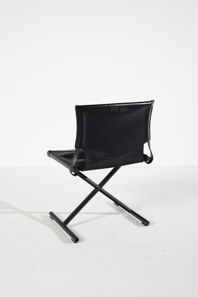 SCARPA AFRA (1937 -2011) & TOBIA (n. 1935) : Sei sedie Bisante S1 per Goppion  - Asta DESIGN E ARTI DECORATIVE DEL NOVECENTO Tradizionale - Associazione Nazionale - Case d'Asta italiane