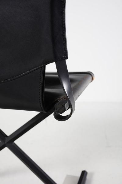 SCARPA AFRA (1937 -2011) & TOBIA (n. 1935) : Sei sedie Bisante S1 per Goppion  - Asta DESIGN E ARTI DECORATIVE DEL NOVECENTO Tradizionale - Associazione Nazionale - Case d'Asta italiane