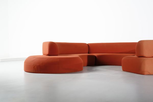 CHIGGIO ENNIO (n. 1938) : Divano Environ Zero per Nikol  - Asta DESIGN E ARTI DECORATIVE DEL NOVECENTO Tradizionale - Associazione Nazionale - Case d'Asta italiane