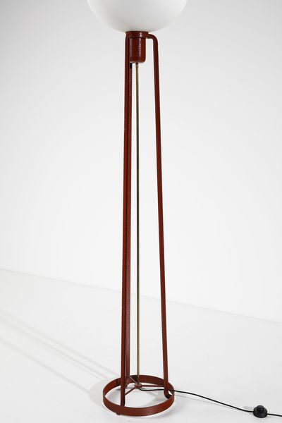 CECCHI MARZIO (1940 - 1990) : Lampada da terra per Most, Firenze  - Asta DESIGN E ARTI DECORATIVE DEL NOVECENTO Tradizionale - Associazione Nazionale - Case d'Asta italiane