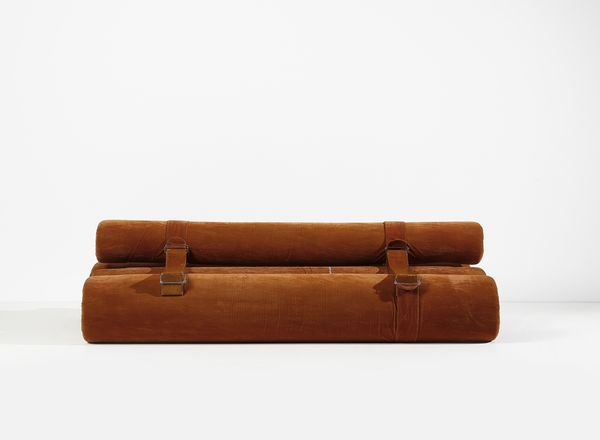 PIAZZESI ADRIANO (1923 - 2009) : Divano Kontiki per 3D  - Asta DESIGN E ARTI DECORATIVE DEL NOVECENTO Tradizionale - Associazione Nazionale - Case d'Asta italiane